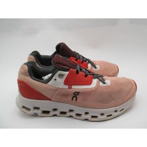 On Cloudstratus Shoes Womens Size‎ 9.5 Pink Helion CloudTec Running Sneakers